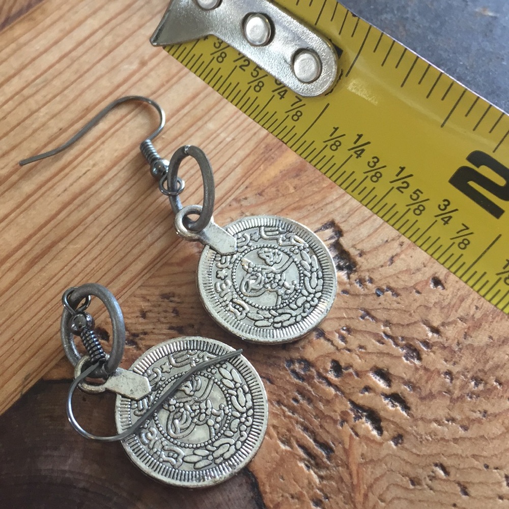  upcycled earrings FREE WITH ANY PURCHASE - Picture 4 of 7